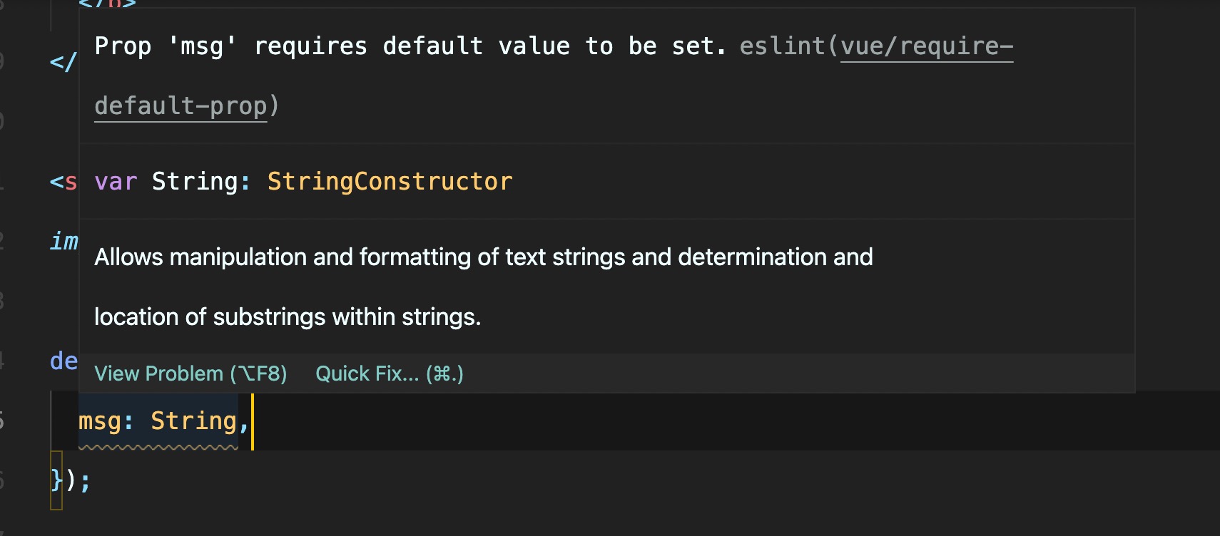 eslint error assignment to property of function parameter