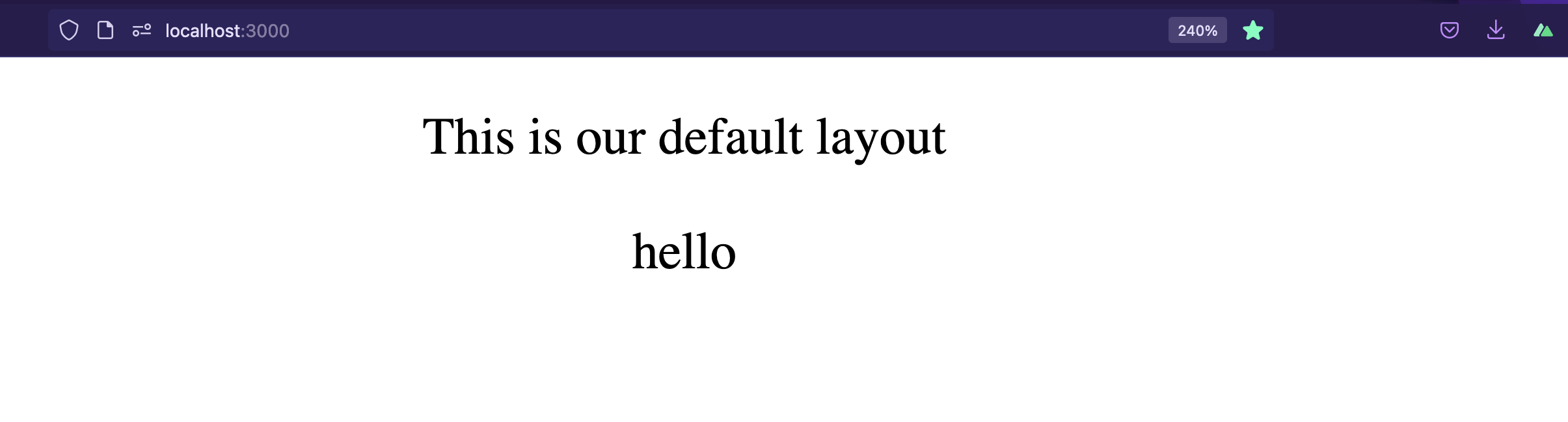 default-layout
