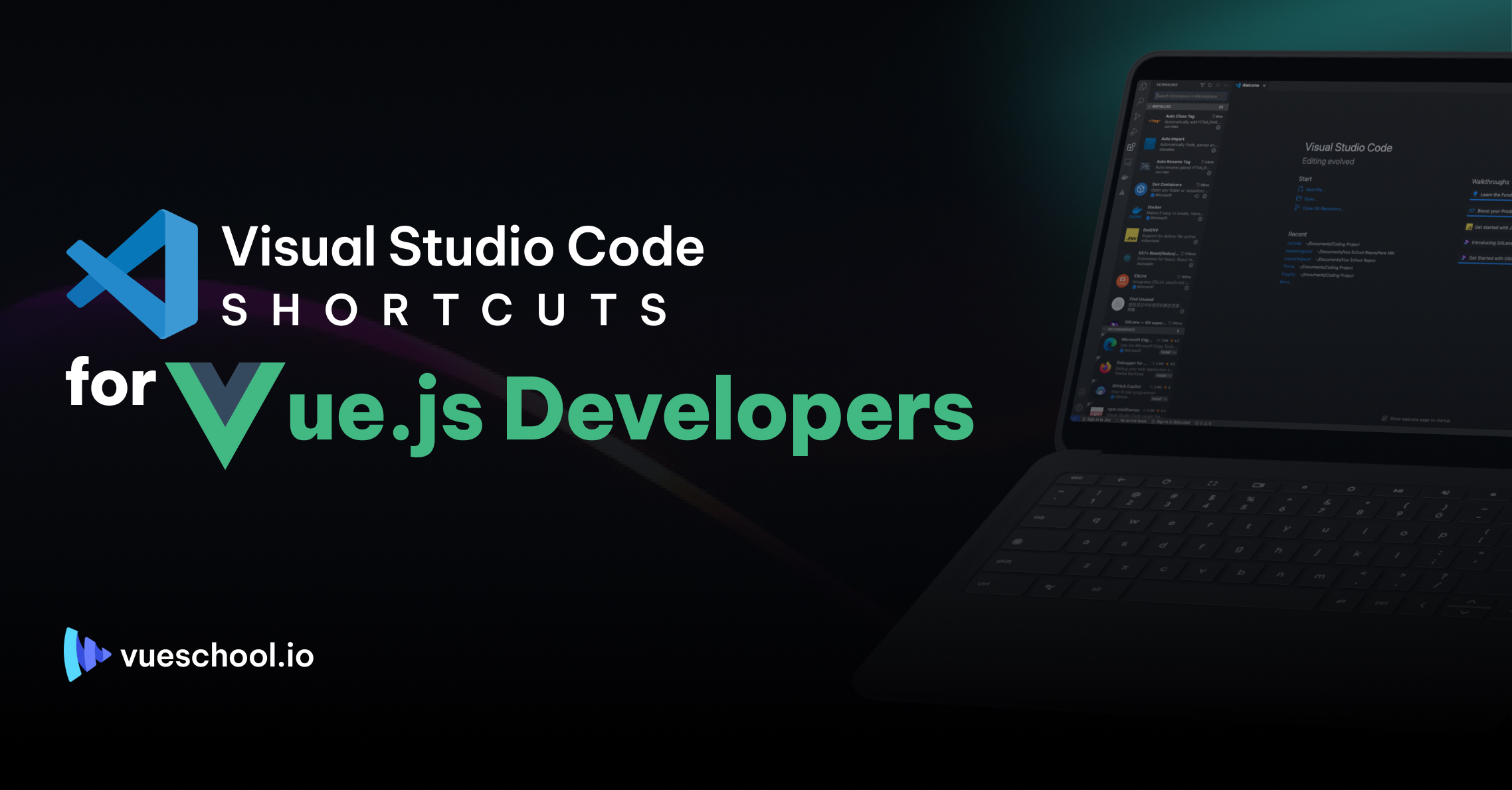 Visual Studio Code Shortcuts for Vue.js Developers