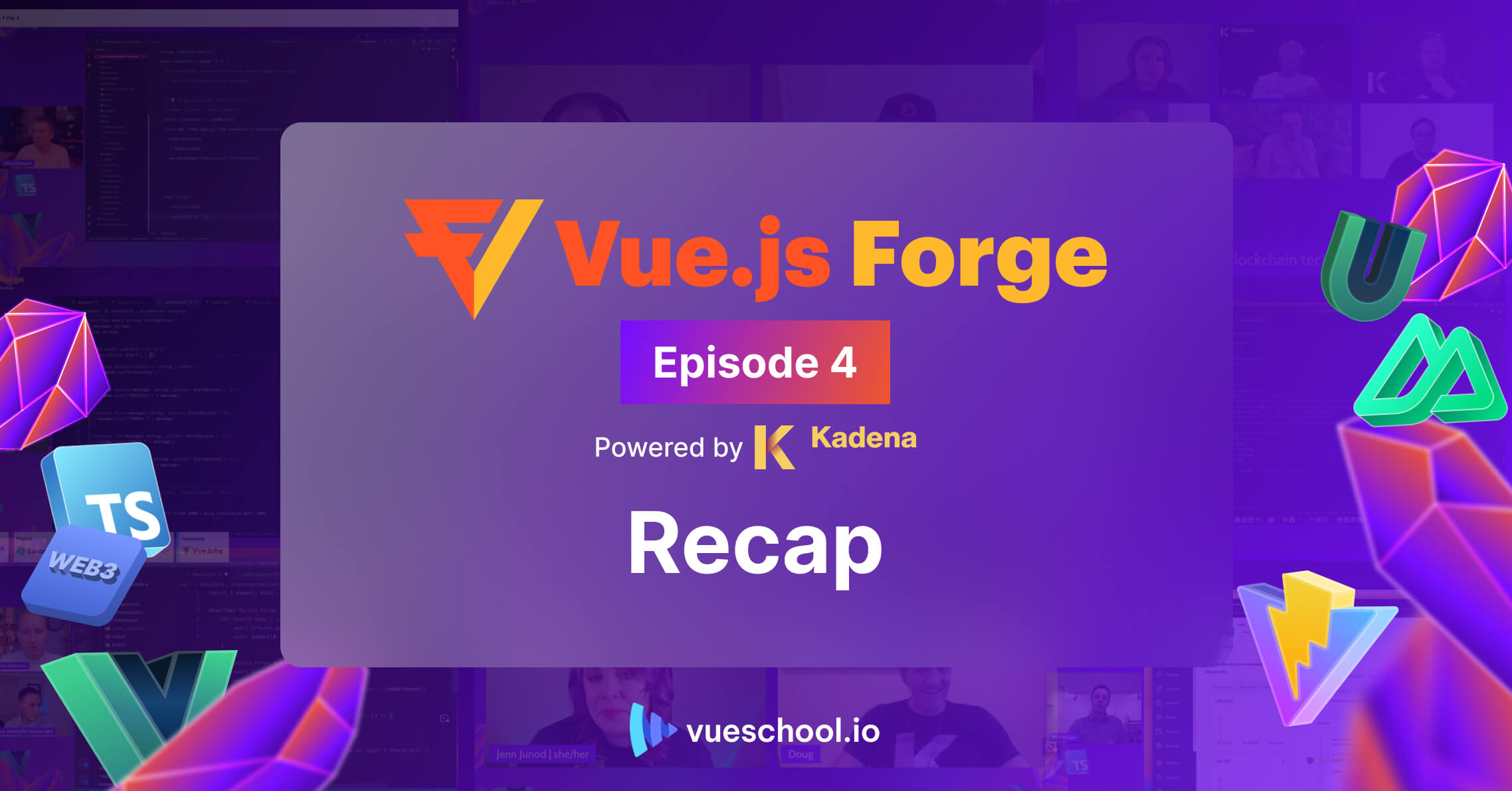 Vue 3 X Web3: Vue.js Forge Episode 4 Recap - Vue School Articles